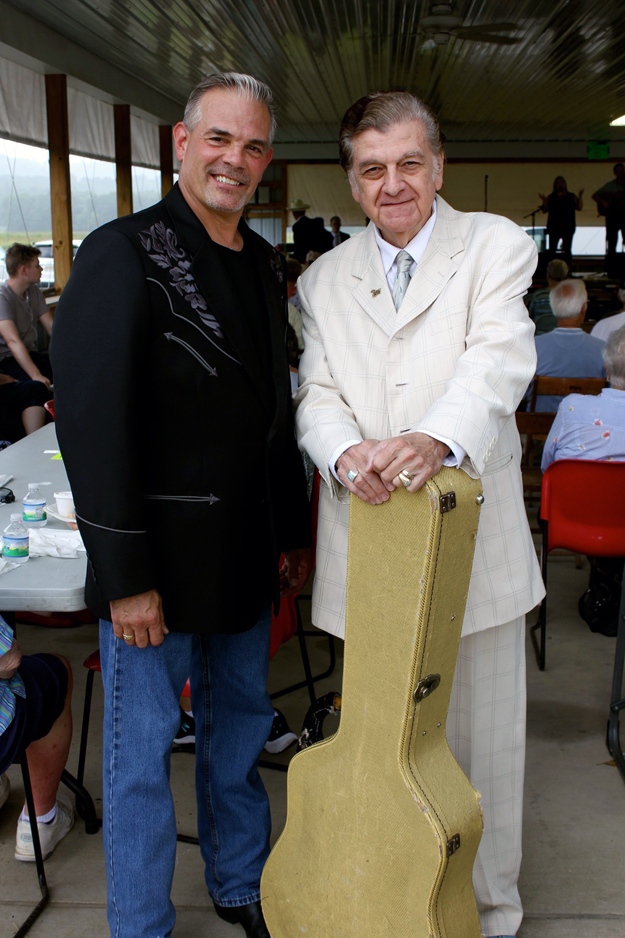 Mark Miklos with legendary Larry Sparks!